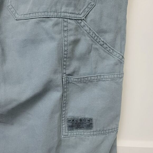 Pacsun canvas indigo straight carpenter pants, large - Picture 12 of 12